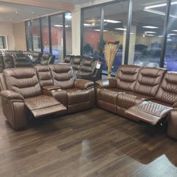 Recliner Sofa And Loveseat
