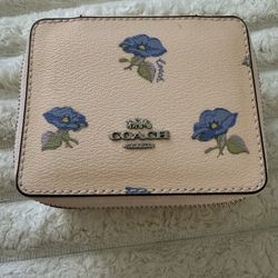 Coach Floral Jewelry Box