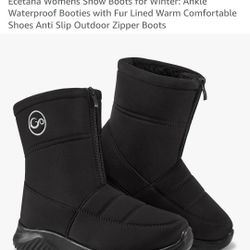 WOMEN'S FUR LINED SNOW BOOTS