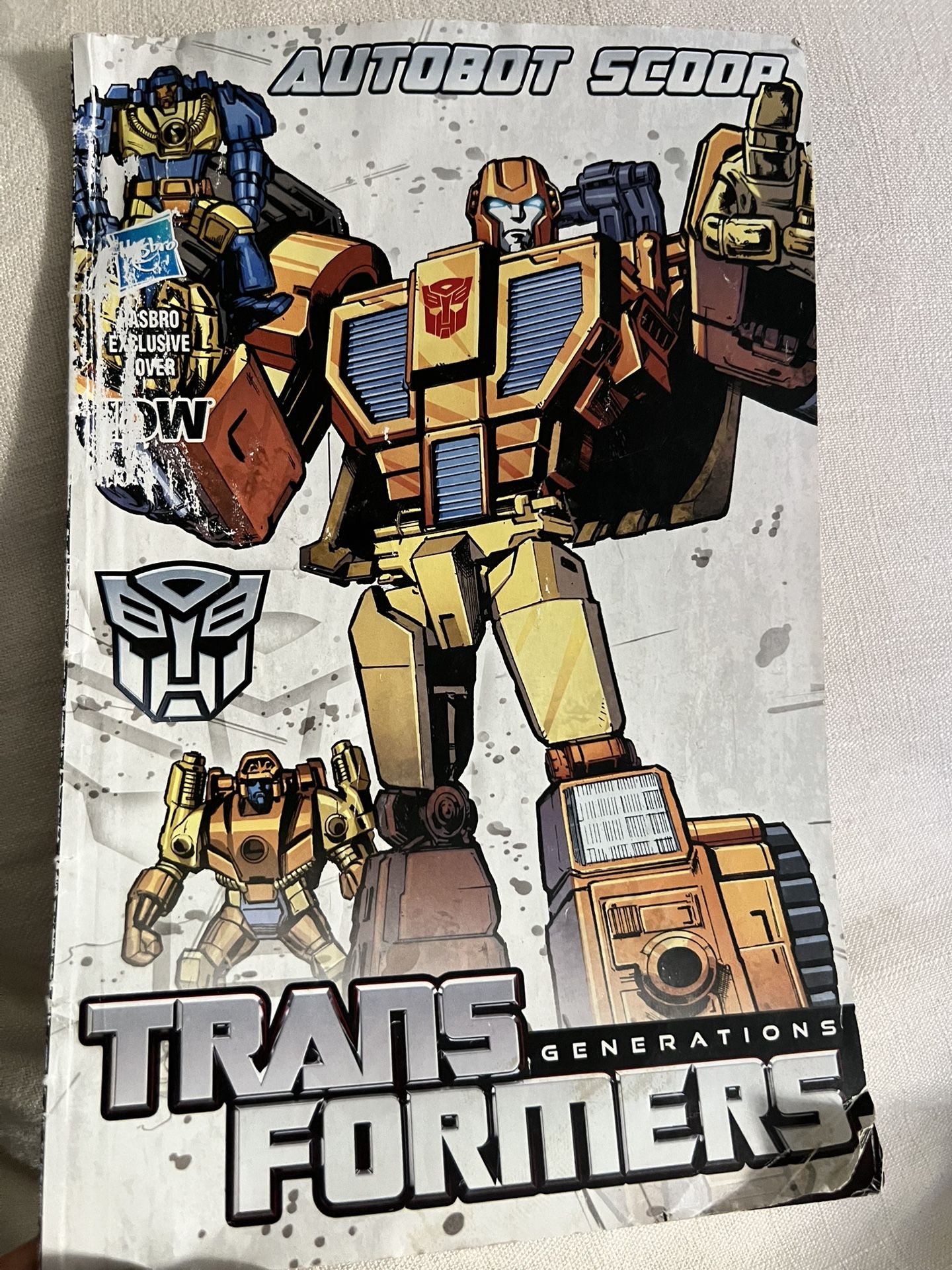 IDW Transformers Autobot Scoop Magazine