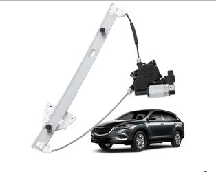 751-855 Front Left Driver Side Power Window Regulator and Motor Assembly Compatible with Mazda CX-9