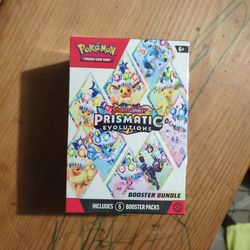 SEALED Pokémon - Prismatic Evolutions Booster Bundle (6 booster packs)