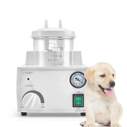 RHDUFOGBQFI Portable Veterinary Suction Machine 1000mL for Home Care
