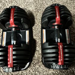  BOW FLEX Adjustable Dumbbells    
