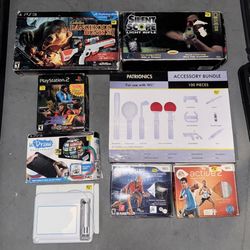 SONY PLAYSTATION 2 3 PS2 PS3 NINTENDO WII XBOX SILENT SCOPE CABELAS TIME CRISIS II