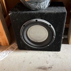 12 Inch Kicker New And 10 Inch Infinity