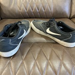 Used Nike SB For Skateboarding Only Black Men 9.5 US