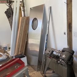 Eliason Stainless Steel Swinging Door