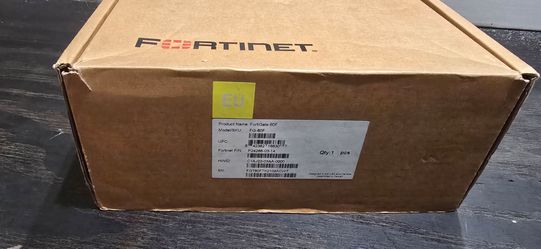 Fortinet FortiGate 60F Hardware Firewall (Brand New in Box / Mint Condition)