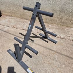 Olympic Weight Tree Rack