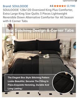 Souloooe Goose Down Alternative Comforter