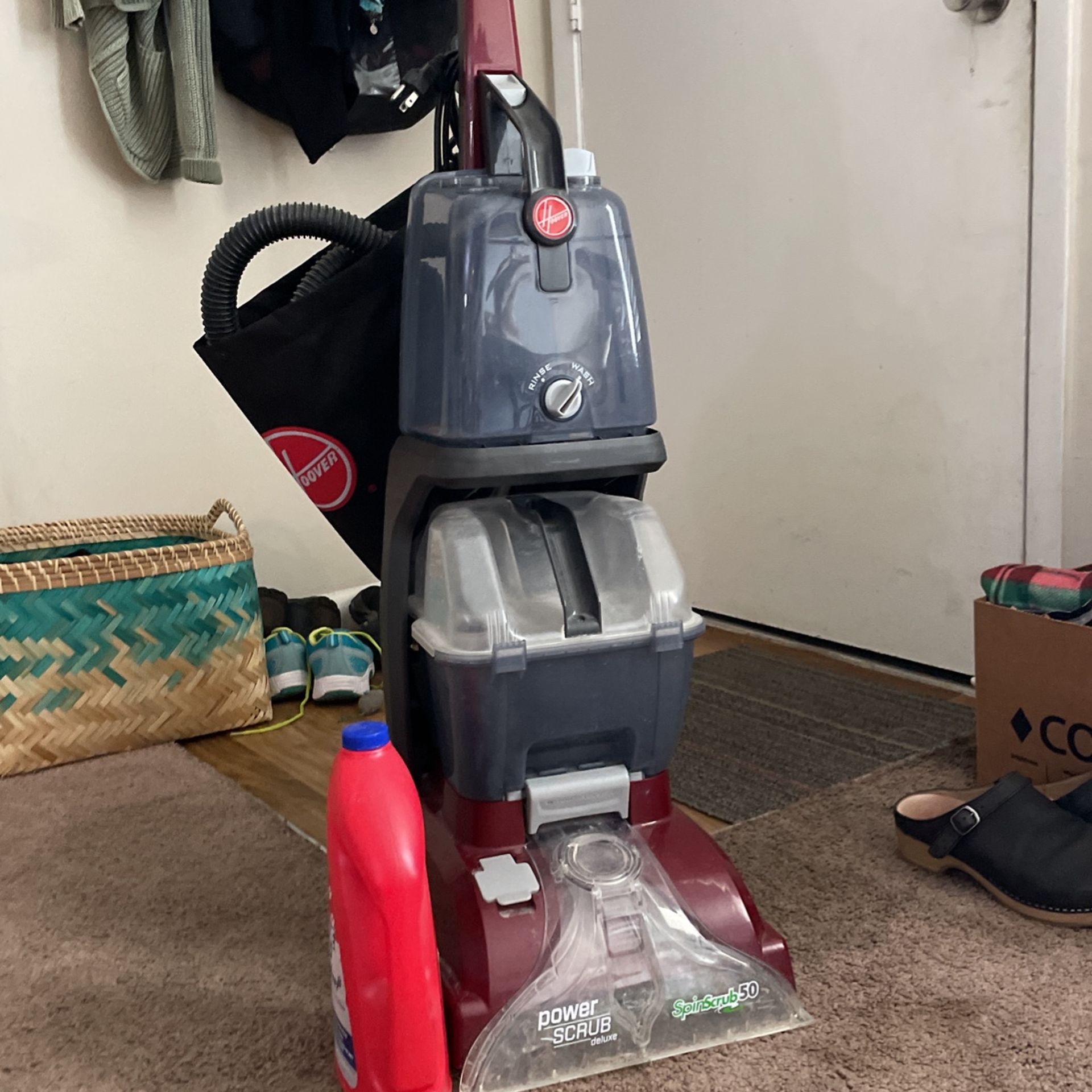 Hoover Rug Cleaner Can Use Steam Setting