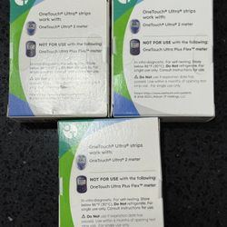 3 Boxes One touch Ultra (3x100) Test Strips