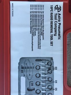 Radio removal kit