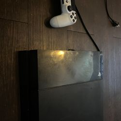 PlayStation 4 With A Controller 