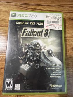Fallout 3 Game of the Year Edition Xbox 360 – 2 Disc GOTY – Tested
