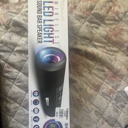 Blue tooth speaker with lights