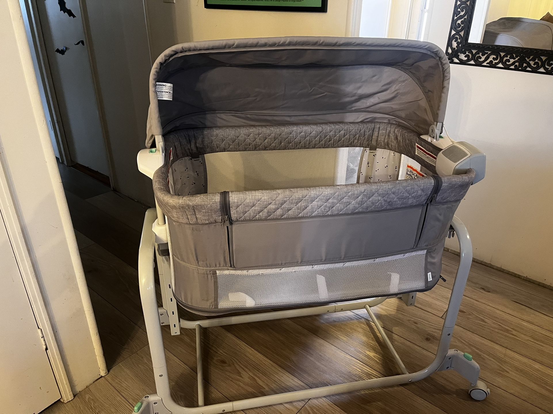 Ingenuity Dream Hero Starlight 3-in-1 Co-Sleeping Bassinet and Crib