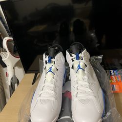 Air Jordan 6 Retro Sport Blue 2014 size 12 DS 