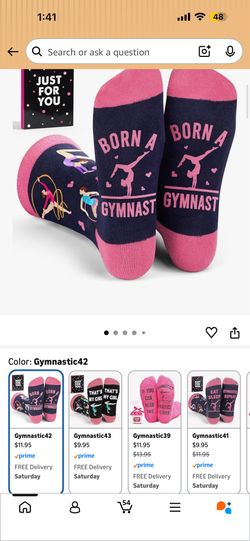 Gymnastic socks gift
