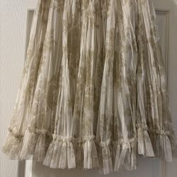 Brand  New Tulle Skirt In Size Small