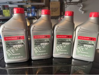 4 Quarts Of Honda DW-1 ATF Automatic Transmission Fluid  New and sealed