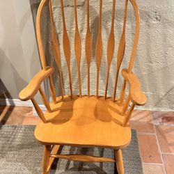 Fan Back Rocking Chair
