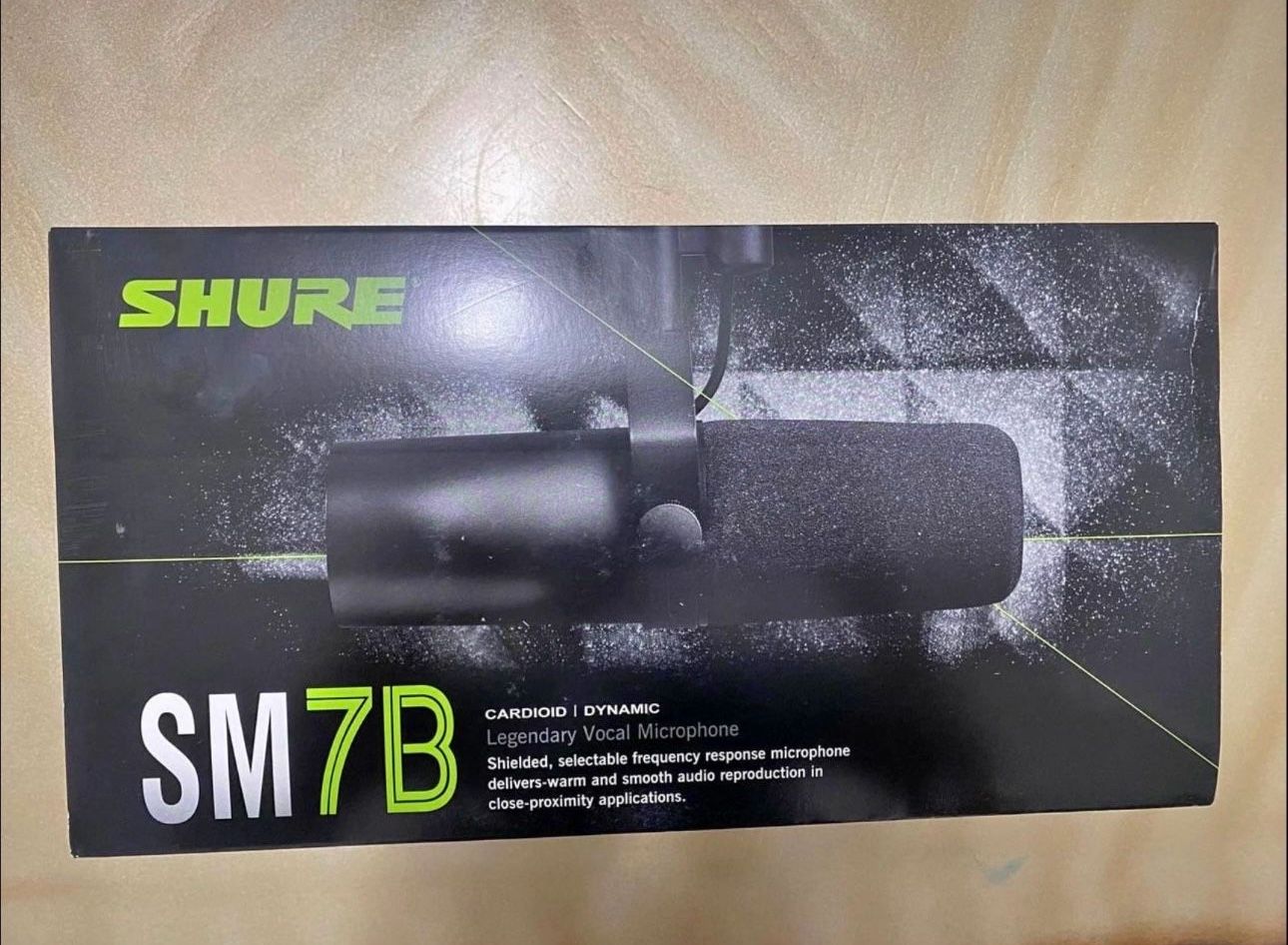 SHURE SM7b MICROPHONE