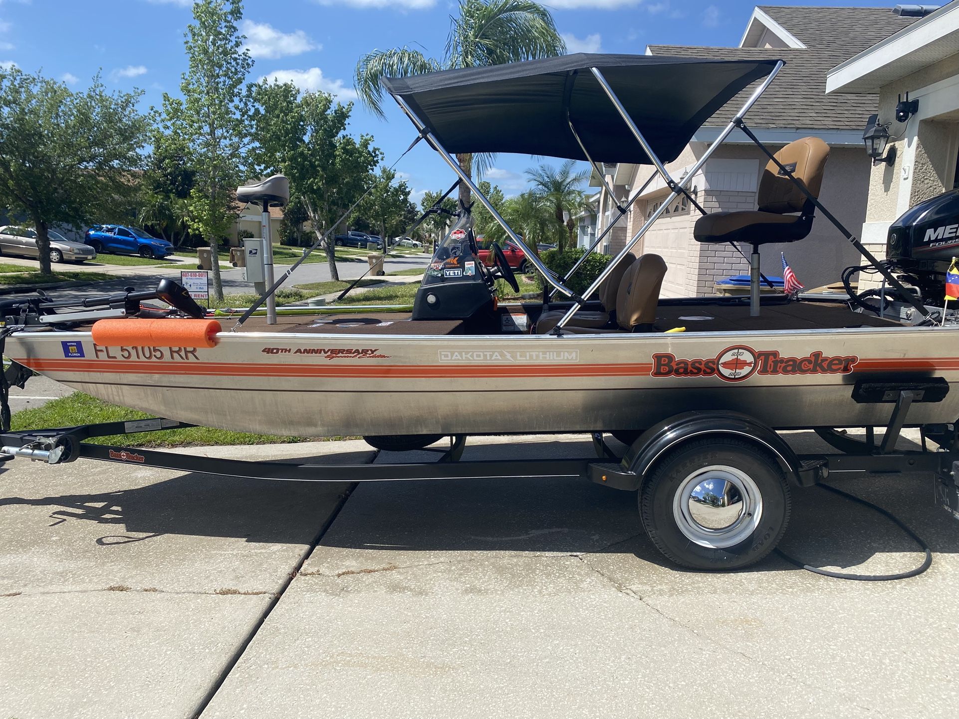 2018 Bass tracker 40 anniversary