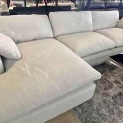 🚨🚨 Elyza White Or Gray Modern Modular Sectional 