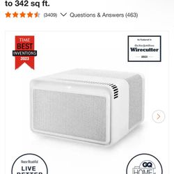 Windmill 8,000 BTU 115-Volts QUIET Smart Window Air Conditioner, Wi-Fi/Remote, #1 Easiest-to-Install, up to 342 sq ft.