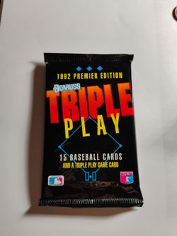 1992 * Donruss P E Triple Play Trading Cards For Sale