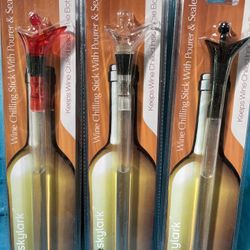 Wine Chilling Stick And Pourer New