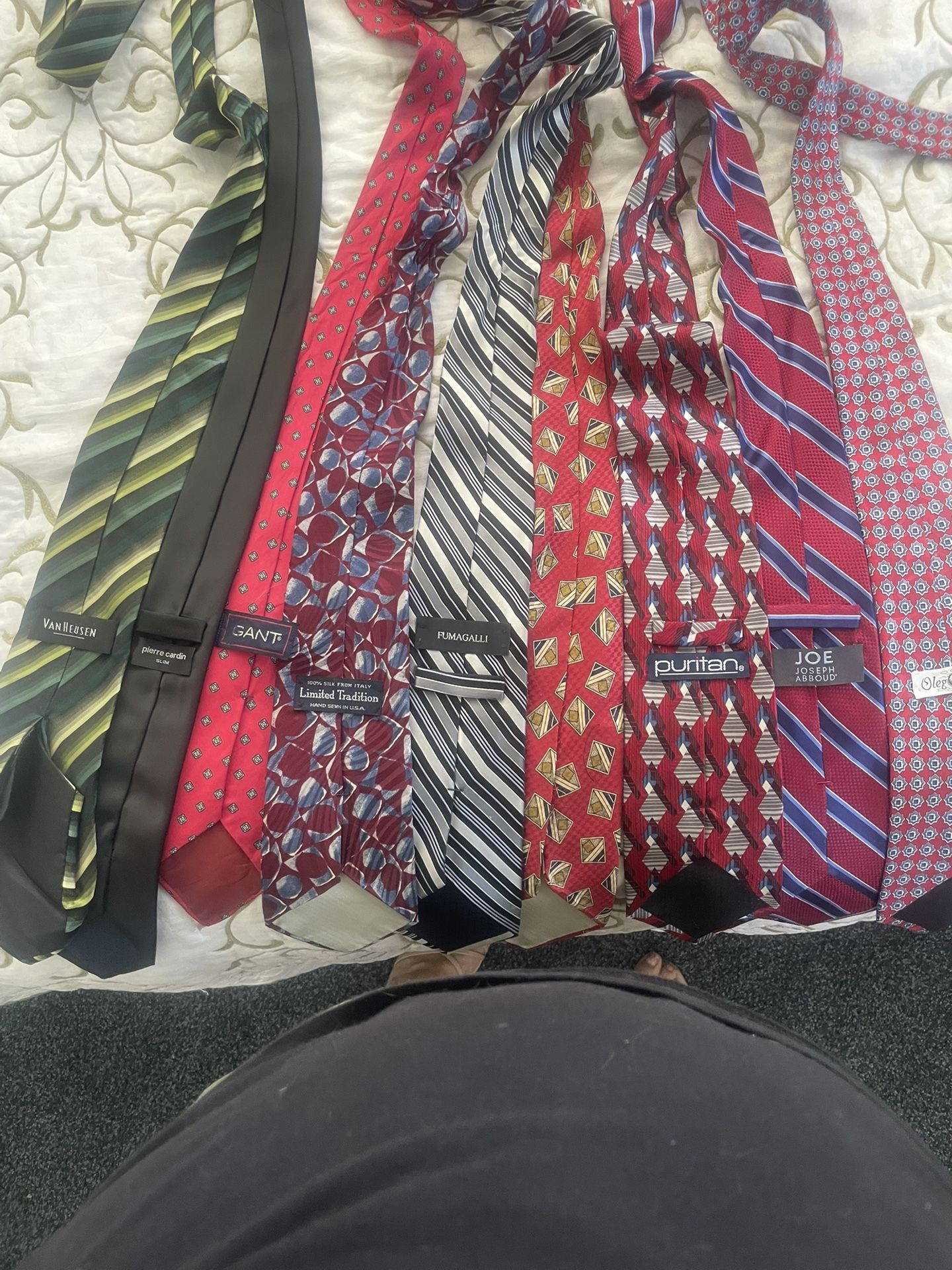 Variety of Silk Ties
