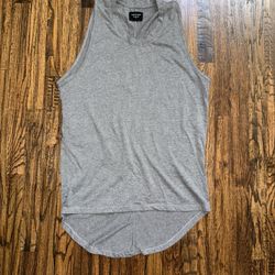 FEAR OF GOD Grey Fifth Collection Longline Tank Size Medium