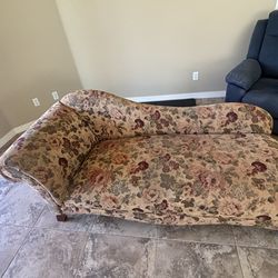 Chaise floral print excellent condition