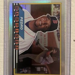 2021 Topps Archives PEDRO MARTINEZ 1989 Big Foil Insert SP #89BF-4 REFRACTOR