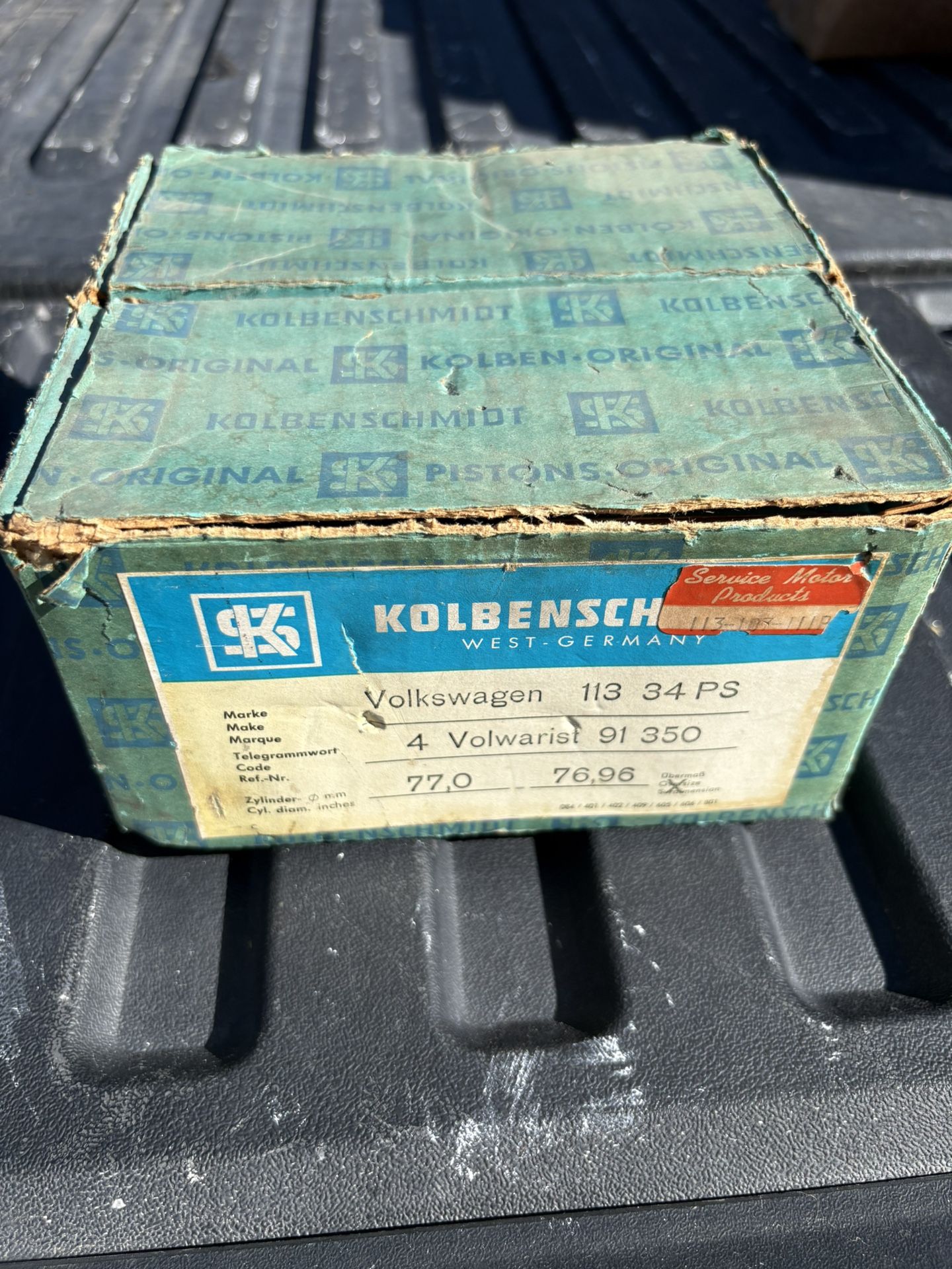Original Volkswagen 36hp And One 40hp Pistons