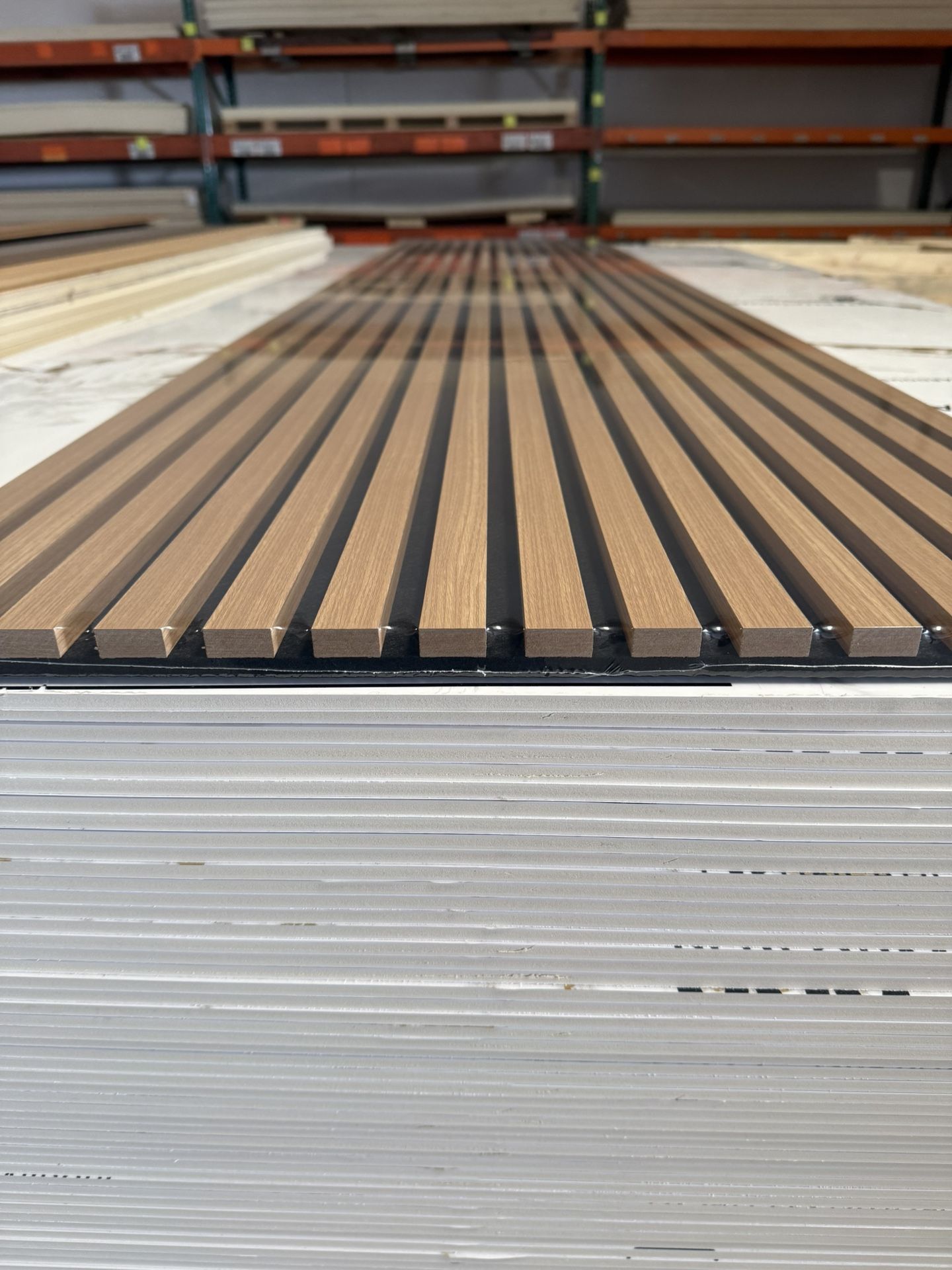 Sound Barrier Panel Oak Color