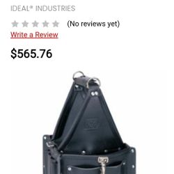 Ideal 35-9575 Blk Tuff Tote