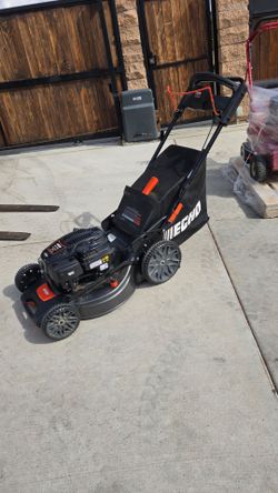Echo 21-in 190cc 3-in-1 dual blade rwd self propelled lawn mower