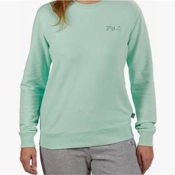 Fila mint green sweatshirt with pockets! Size XL New 