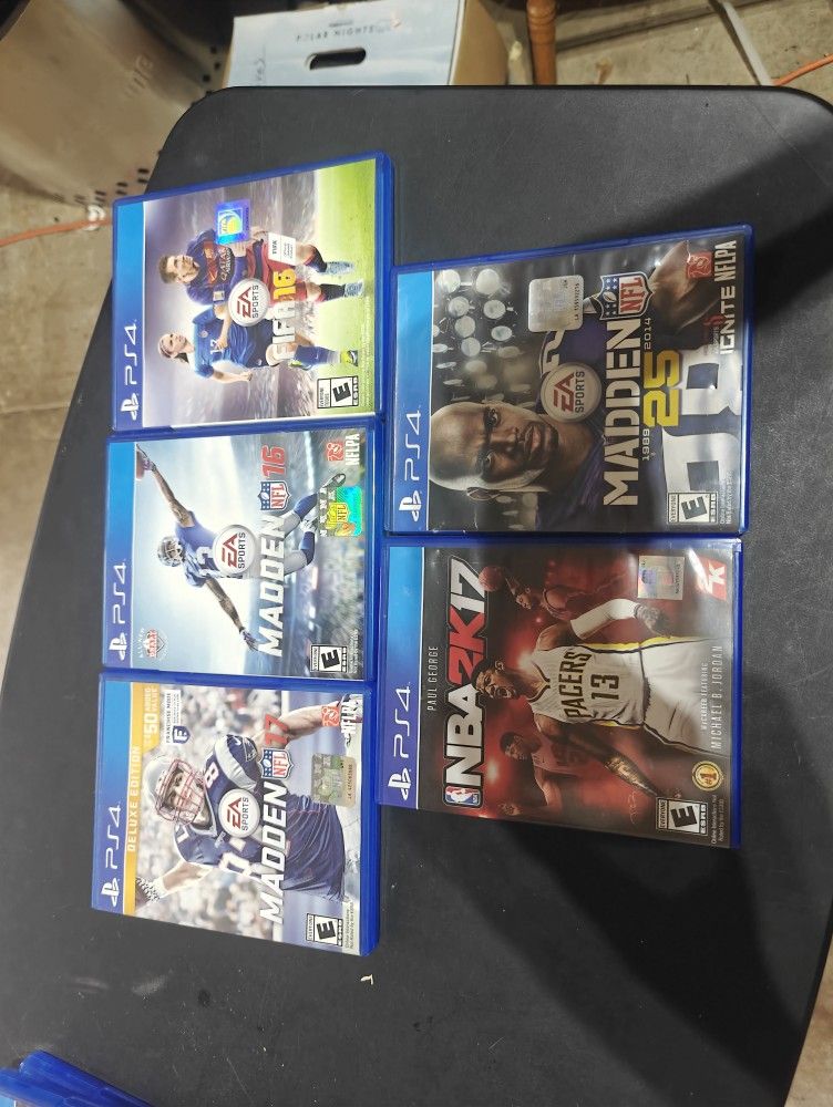 Lot Of Ps4 Games