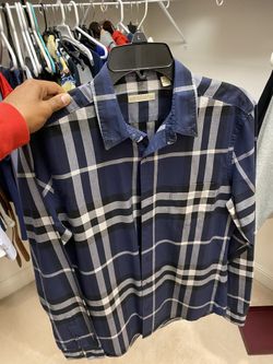Burberry shirt meduim size