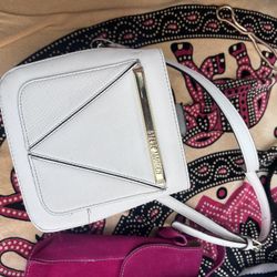 White Steve Madden Purse 
