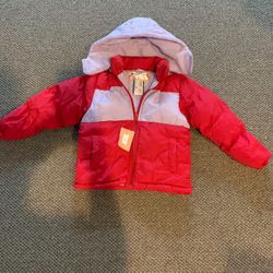 Girls Brand New Pink Jacket Size 5/6 