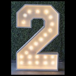 Marquee Letters And Numbers