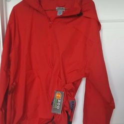 Izod Rain Jacket Size Medium