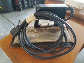 6'' carpet seam iron