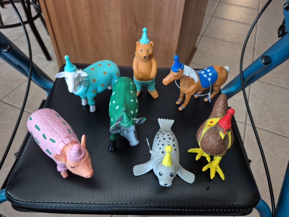 Birthday FARM Animals Cake Toppers